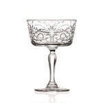 Glass- Tattoo Cocktail Coupe- SET OF 6