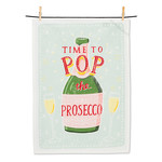 Tea Towel - Pop the Prosecco