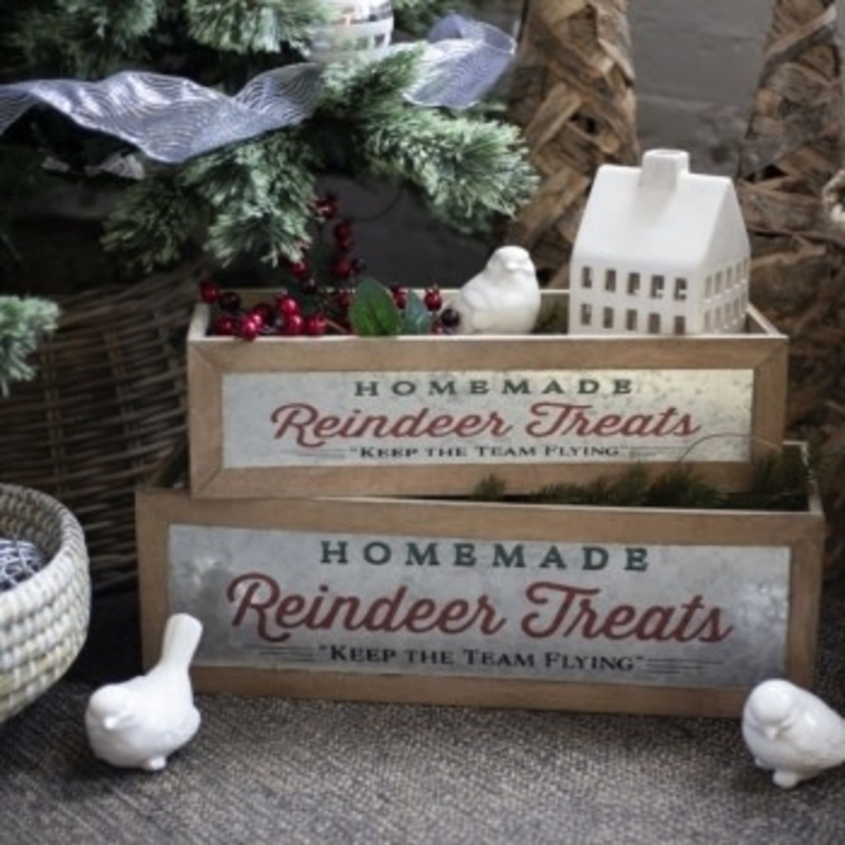Decorative Box - Reindeer Food - Large