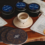 Cocktail Smoking Saucer Set