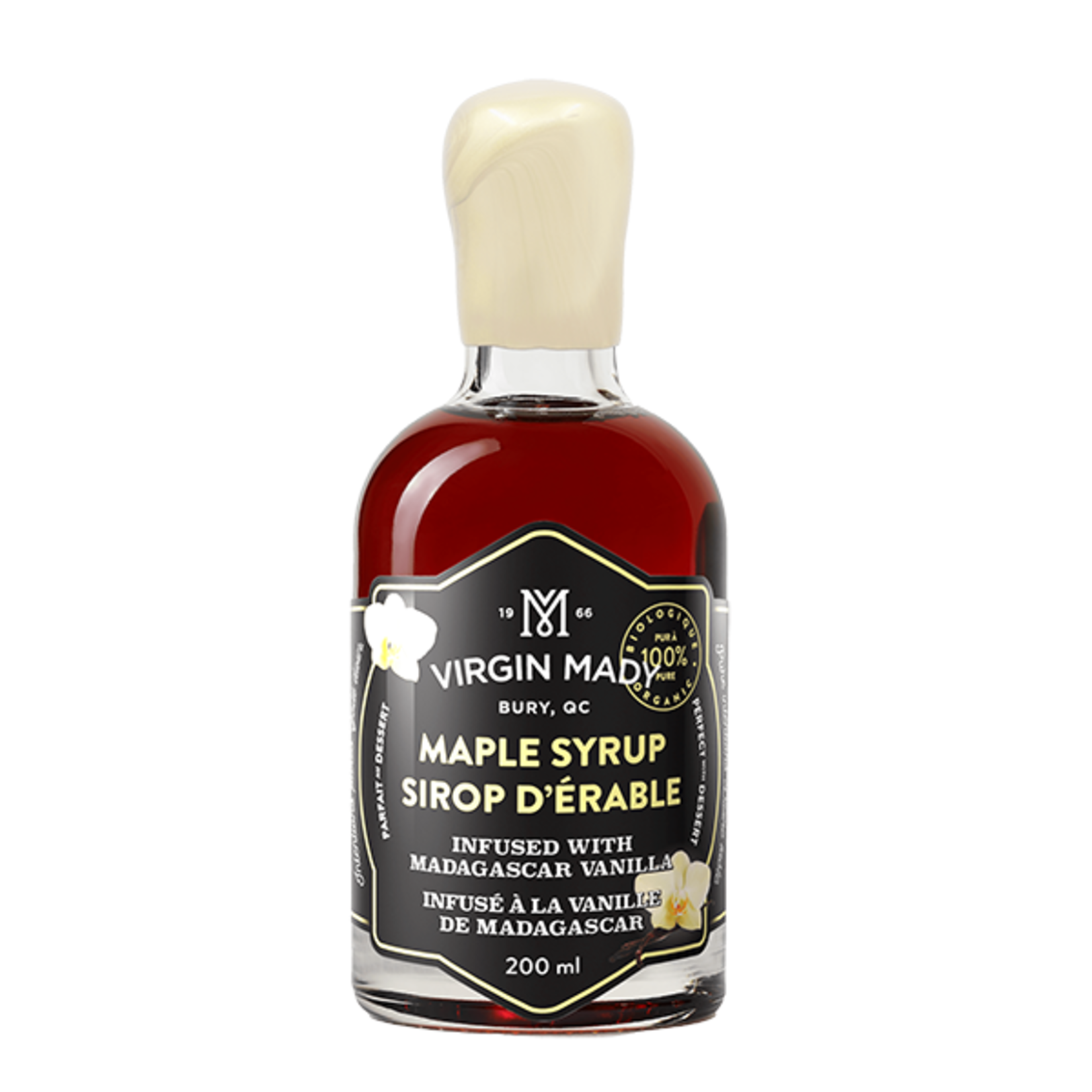 Organic Maple Syrup - 200 ml - Vanilla Infused