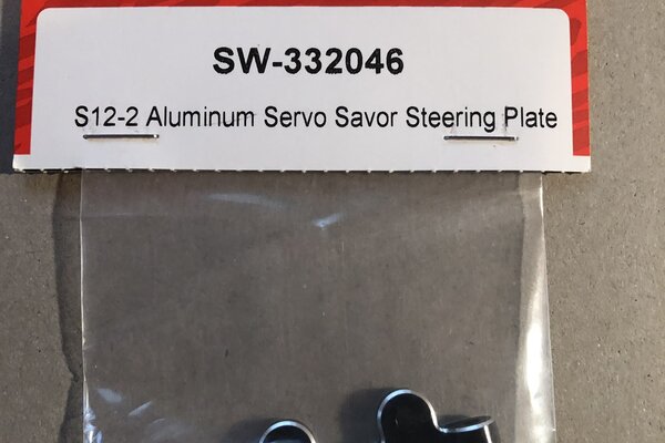 SWORKz S12-2 Aluminium Servo Saver Steering Plate