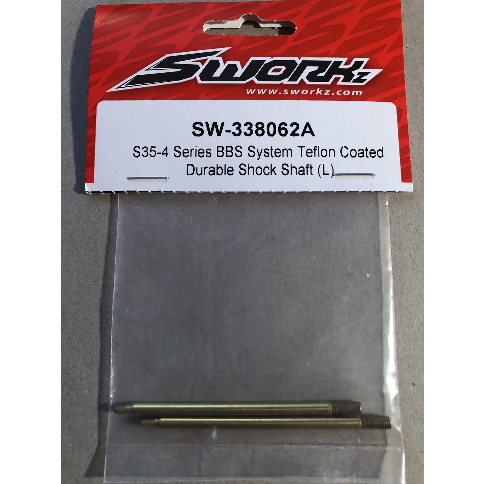 SWORKz S35-4 Series BBS System Teflon Coated Durable Shock Shaft (L)