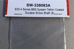 SWORKz S35-4 Series BBS System Teflon Coated Durable Shock Shaft (S)