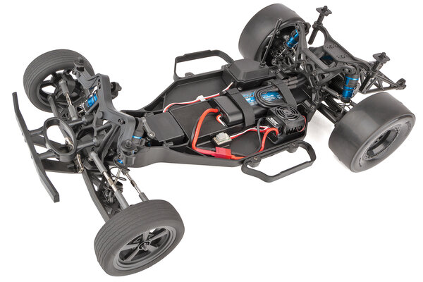 Team Associated ASC70025 DR10 Drag Race Car, 1/10 Brushless 2WD RTR, Orange
