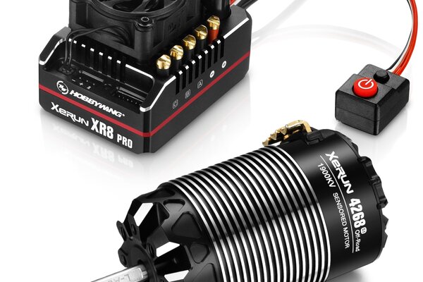 Hobbywing XeRun XR8 Pro ESC Combo 2200kv +4268 G3 Motor