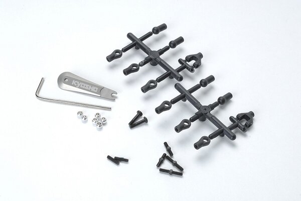 Kyosho KYOMBW021 Mini-Z Buggy Adjustable Turnbuckle Set with Wrench