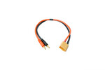 Racers Edge RCE1618 Charge Adapter: M XT90 to M 4mm Bullets-300mm Wire