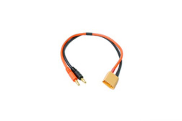 Racers Edge RCE1618 Charge Adapter: M XT90 to M 4mm Bullets-300mm Wire
