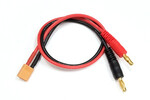 Racers Edge RCE1616  Charger Adapter: M XT30 To M 4mm Bullets- 300mm Wire