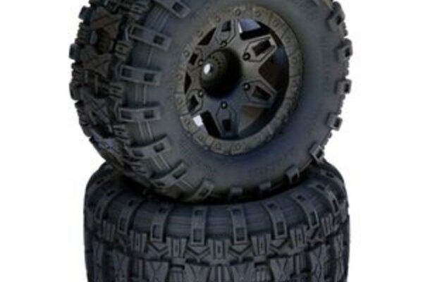 Powerhobby PHBPHT212210  1/10 Raptor 2.8 Belted All Terrain Tires 12mm 0 Offset