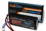 Powerhobby PHB3S520075CDNS  3S 11.1V 5200MAH 75C W/Deans
