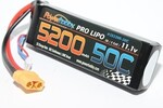 Powerhobby PHB3S520050CXT90   5200mAh 11.1V 3S 50C LiPo Battery w/ Hardwired XT90
