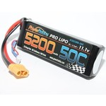 Power Hobby PHB3S520050CXT90   5200mAh 11.1V 3S 50C LiPo Battery w/ Hardwired XT90