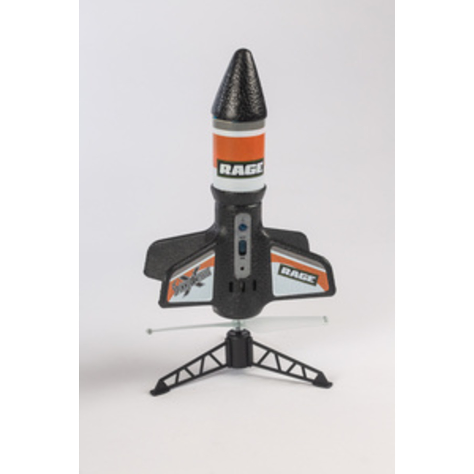Rage R/C Spinner Missile X - Black Electric Free-Flight Rocket