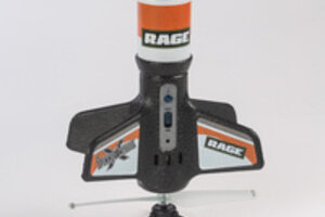 Rage R/C Spinner Missile X - Black Electric Free-Flight Rocket