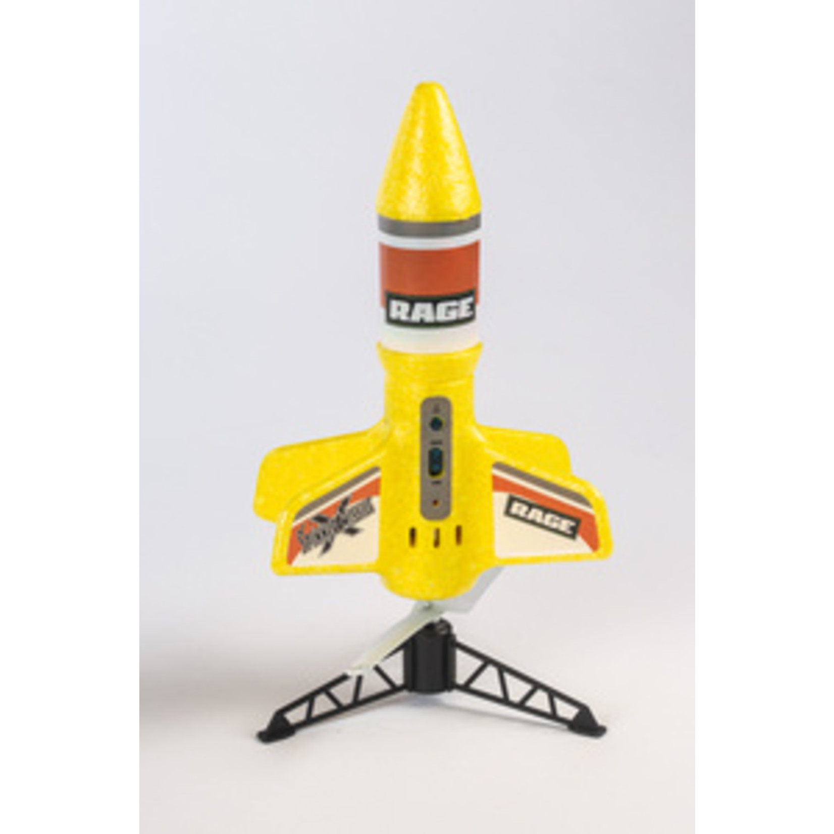 Rage R/C Spinner Missile X - Yellow Electric Free-Flight Rocket