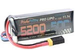 Powerhobby PHB2S520050CXT60APT 5200mAh 7.4V 2S 50C LiPo Battery with Hardwired XT60