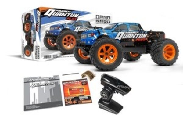 Maverick MVK150202  Quantum MT Flux 80A 1/10 4WD Truck - Blue