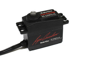 SAVOX SAVSC1258TG-CE   Ryan Cavalieri Edition Coreless Digital Servo, .08sec