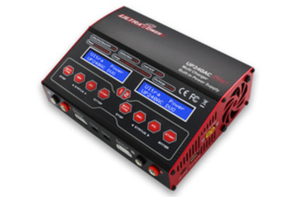 Ultra Power Technology UPTUP240ACDUO  UP240 AC DUO 240 W Dual Port Multi-Chemistry AC/DC Charger