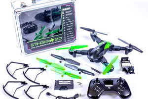 Rage R/C RGR4400  Stinger 2.0 RTF WiFi FPV Drone w/1080p HD Camera