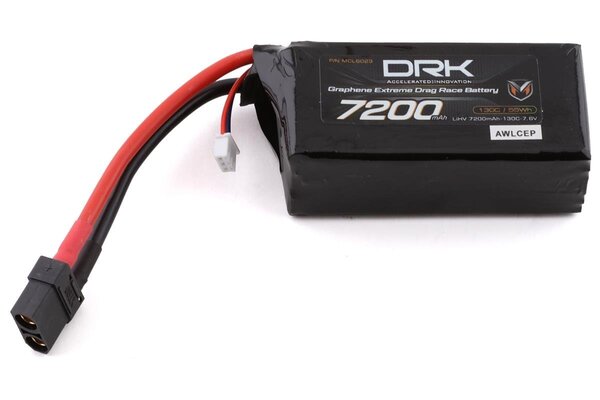 Maclan Racing Maclan Extreme Drag Race Graphene 2S 120C LiPo Battery (7.4V/7200mAh) w/XT90 Connector