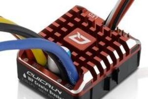 Hobbywing HWI30112750  QUICRUN WP 1080 Rock Crawler Brushed ESC, (2-3S)