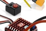 Hobbywing HWI30112750  QUICRUN WP 1080 Rock Crawler Brushed ESC, (2-3S)