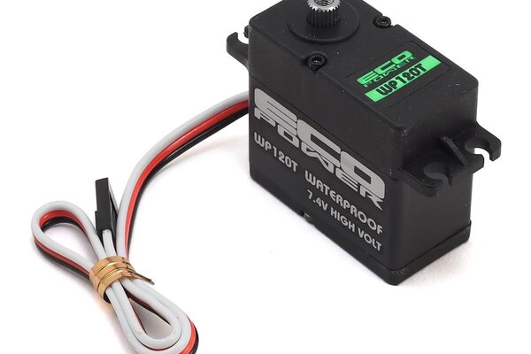 EcoPower ECP-120T EcoPower WP120T Coreless Waterproof High Torque Metal Gear Digital Servo