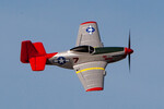 Rage R/C RGRA1300  P-51D Mustang Micro RTF Airplane w/PASS
