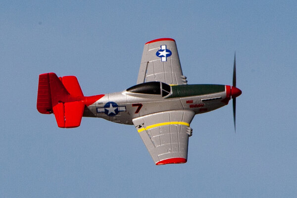 Rage R/C RGRA1300  P-51D Mustang Micro RTF Airplane w/PASS