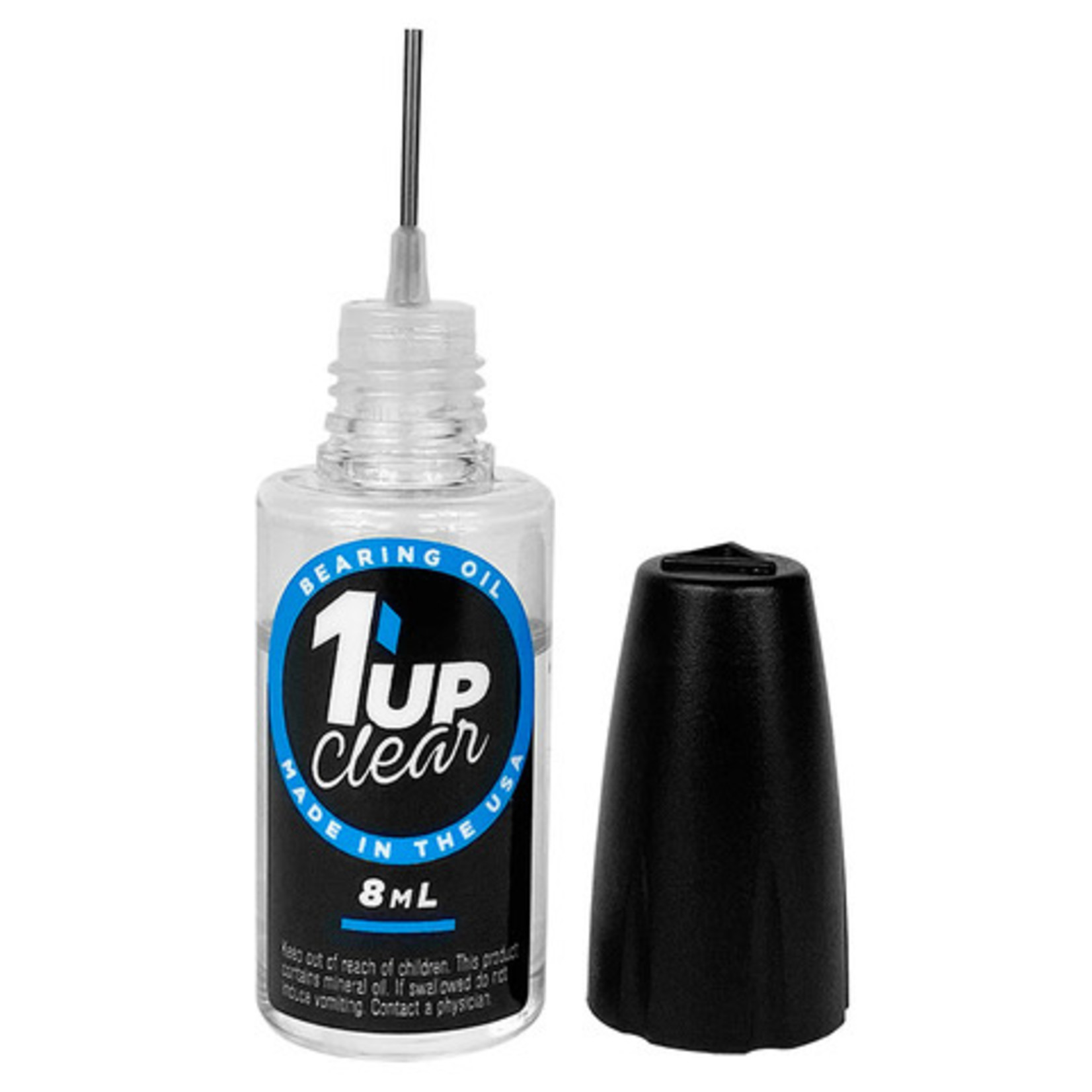 1UP Racing 1UP120202  Clear Bearing Oil, 8ml Oiler Bottle