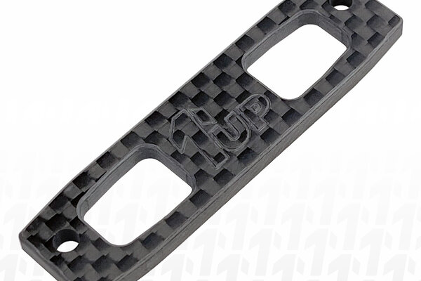 1UP Racing RC10B6.3 HD Carbon Fiber Servo Mount Brace