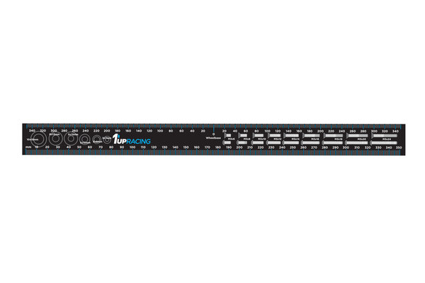 1UP Racing QuikChek Decal - Blue Accent