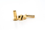 1UP Racing LowPro Bullet Plugs, 5mm, 1 Pair