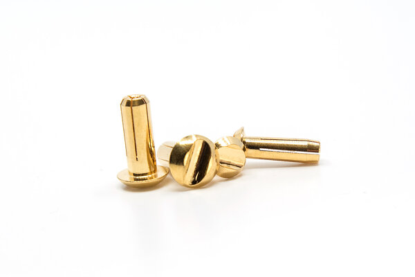 1UP Racing LowPro Bullet Plugs, 5mm, 1 Pair