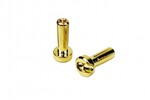 1UP Racing LowPro Bullet Plugs 4mm, 10 Pack