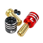 1UP Racing 1UP190436  Heatsink Bullet Plug Connectors & Grips, 5mm
