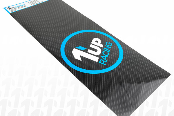 1UP Racing Carbon Fiber Look Universal 1/10 Off-Road Chassis Skin