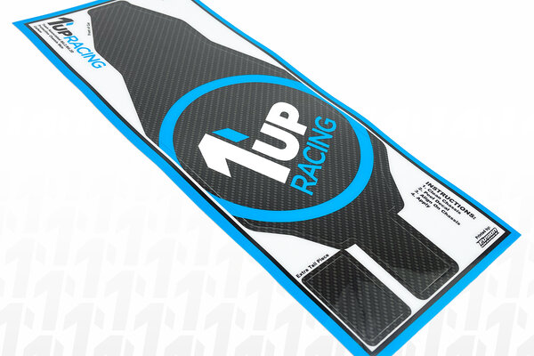 1UP Racing Carbon Fiber Look B6.2/B6.2D Chassis Skin