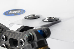 1UP Racing LowPro UltraLite Wing Washers
