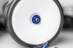 1UP Racing Dark Blue Lockdown M4 Wheel Nuts, 4pcs