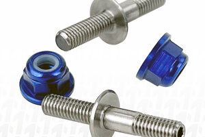 1UP Racing Perfect Center Titanium Lower Shock Screws, 1/10 Off-Road & Drag