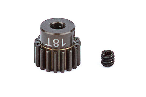 Team Associated FT Aluminum Pinion Gear, 18T 48P, 1/8" shaft