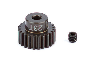 Team Associated FT Aluminum Pinion Gear, 23T 48P, 1/8" shaft Team Associated FT Aluminum Pinion Gear, 23T 48P, 1/8" shaft