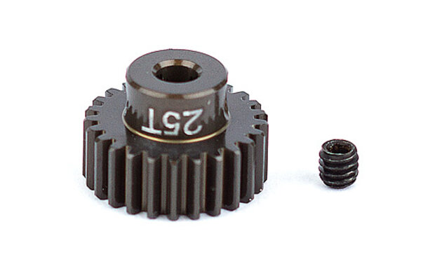 Team Associated FT Aluminum Pinion Gear, 25T 48P, 1/8" shaft