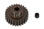 Team Associated FT Aluminum Pinion Gear, 27T 48P, 1/8" shaft