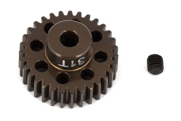 Team Associated ASC1349  FT Aluminum Pinion Gear, 31T 48P, 1/8" shaft