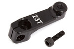 Team Associated Factory Team Aluminum Clamping Servo Horn, 23 Spline, 20 mm